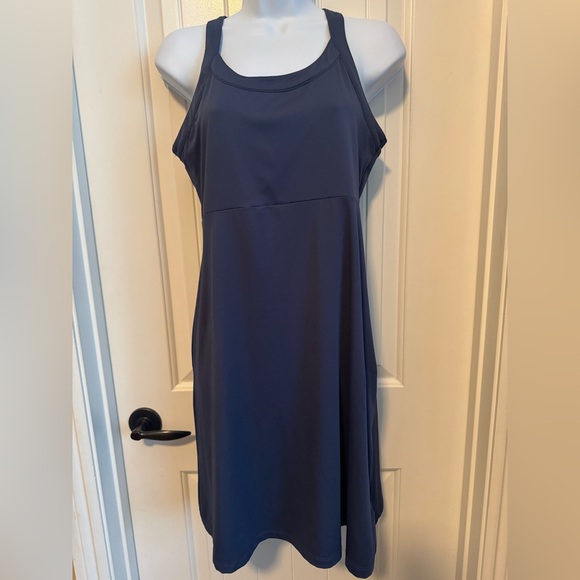 Columbia Women's Cold Bay Dress w/ Racer Back in Blue, Size Small - Picture 2 of 7
